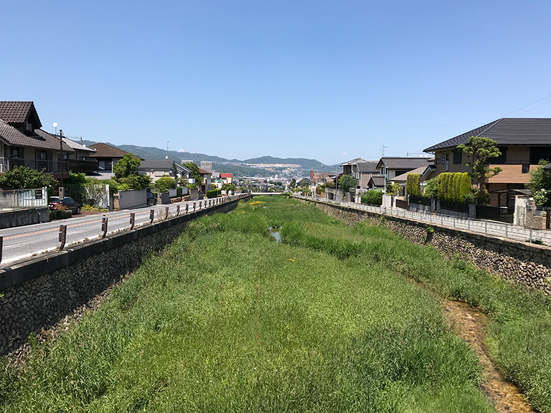 宝塚 逆瀬川 きれいな川