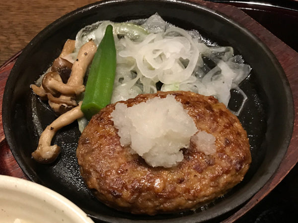 旬和席 うおまん 三ノ宮ミント神戸店 和風おろしハンバーグ定食