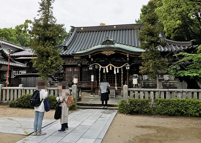 宝塚神社 ご朱印 令和元年 5月1日 本殿 参拝