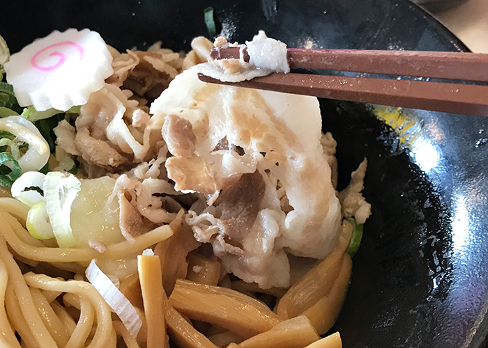 ラーメン工房 あ 宝塚店 肉油そば 豚バラ肉