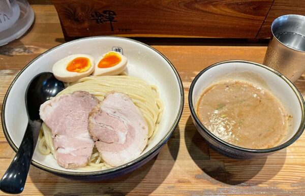 麺や輝 大阪 中津店 味玉つけ麺 麺 大